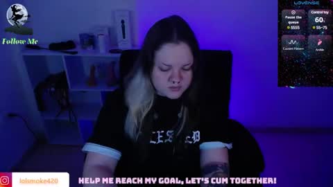 Snapshot of destroyall420 chatting on 01.20.25 Lola Bdsm and fries online show from 01.20.25