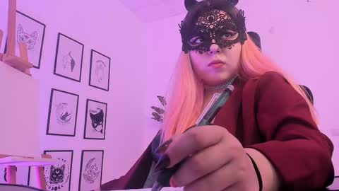 Snapshot of diaangell chatting on 01.31.25 Dia online show from 01.31.25