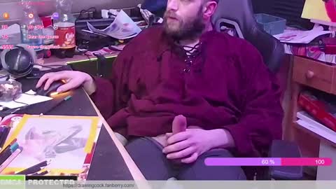 Snapshot of drawingcock chatting on 02.01.25 drawingcock online show from 02.01.25