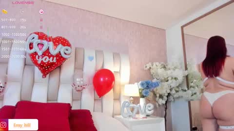 Snapshot of emily_hill___ chatting on 02.14.25 EMILY Monday 5-2 am From Tuesday to Friday5-1 am Colombia time online show from 02.14.25