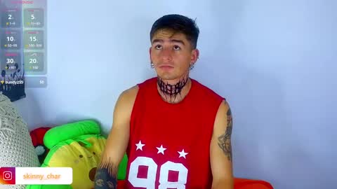Snapshot of estebanchar_ chatting on 12.31.24 Esteban independent model online show from 12.31.24