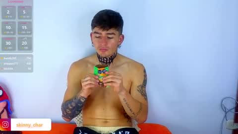 Snapshot of estebanchar_ chatting on 12.31.24 Esteban independent model online show from 12.31.24