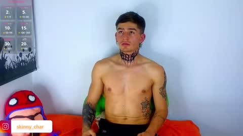 Snapshot of estebanchar_ chatting on 01.02.25 Esteban independent model online show from 01.02.25
