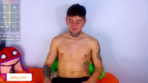 Snapshot of estebanchar_ chatting on 01.08.25 Esteban independent model online show from 01.08.25