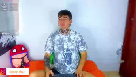 Snapshot of estebanchar_ chatting on 01.10.25 Esteban independent model online show from 01.10.25