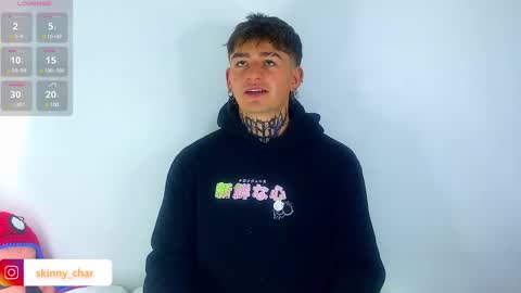 Snapshot of estebanchar_ chatting on 01.24.25 Esteban independent model online show from 01.24.25