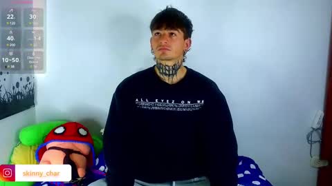Snapshot of estebanchar_ chatting on 02.24.25 Esteban independent model online show from 02.24.25