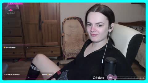 Snapshot of eva_katt chatting on 12.12.24 Gamer Katt online show from 12.12.24