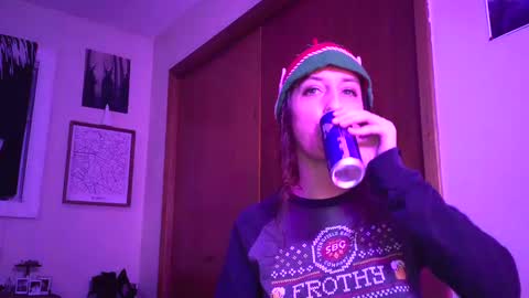 Snapshot of freythegemini chatting on 12.25.24 FreyaTheGemini online show from 12.25.24