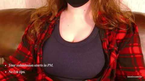 Miss Amelie online show from 12.03.25