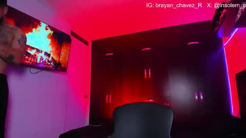 Snapshot of insolemnia chatting on 10.19.25 Brayan Chavez online show from 10.19.25