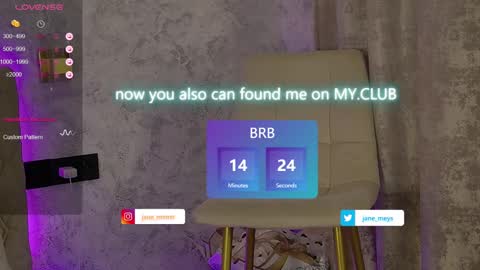 your kitty JANE roawww online show from 01.17.25