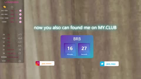 your kitty JANE roawww online show from 02.27.25