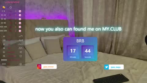 your kitty JANE roawww online show from 03.10.25