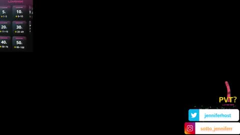 JENNIFER online show from 11.09.25