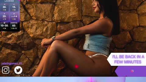 Julieth Gomez online show from 02.08.25