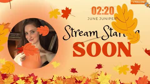 Snapshot of junejuniper chatting on 11.09.25 June Juniper online show from 11.09.25