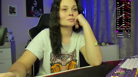 Snapshot of kathiekat chatting on 01.10.25 Kathie online show from 01.10.25