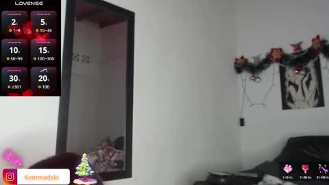 Snapshot of kemmadakii chatting on 12.31.24 Kemma online show from 12.31.24