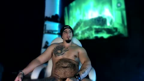 Snapshot of kingbear777 chatting on 12.27.24 King Bear online show from 12.27.24