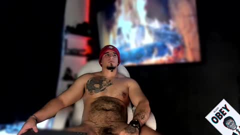 Snapshot of kingbear777 chatting on 02.03.25 King Bear online show from 02.03.25