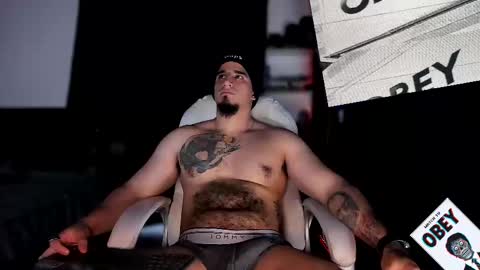 Snapshot of kingbear777 chatting on 02.16.25 King Bear online show from 02.16.25