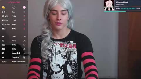 Snapshot of koneko_nya chatting on 10.31.25  Riley  online show from 10.31.25