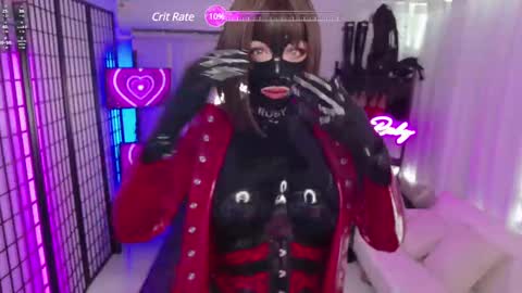 Snapshot of latexrubydoll chatting on 12.07.24 Latex Ruby online show from 12.07.24