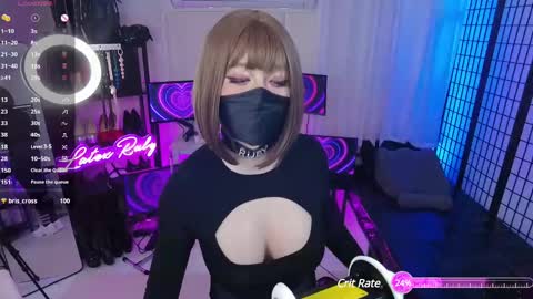Snapshot of latexrubydoll chatting on 01.27.25 Latex Ruby online show from 01.27.25