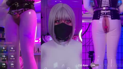 Snapshot of latexrubydoll chatting on 02.22.25 Latex Ruby online show from 02.22.25