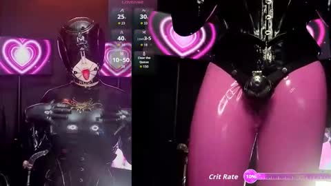 Snapshot of latexrubydoll chatting on 09.23.25 Latex Ruby online show from 09.23.25