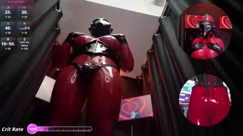 Snapshot of latexrubydoll chatting on 09.30.25 Latex Ruby online show from 09.30.25