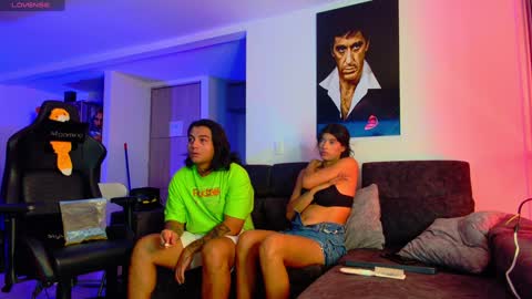 Snapshot of latin_couple77 chatting on 02.04.25 Sara y Andy online show from 02.04.25