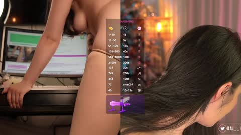 Snapshot of lau__1 chatting on 01.02.25 IG 1lau 1 X 1lau 1 online show from 01.02.25