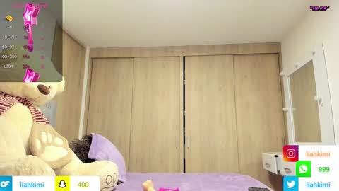 Snapshot of liahkimi chatting on 12.07.24 Lia online show from 12.07.24