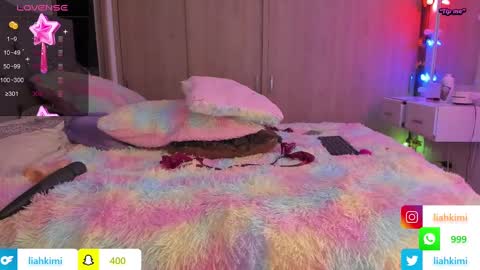 Snapshot of liahkimi chatting on 01.16.25 Lia online show from 01.16.25