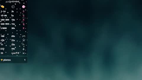 Snapshot of lilafave chatting on 01.31.25 Dove online show from 01.31.25