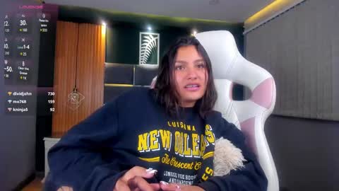 Snapshot of lily_fox1 chatting on 02.24.25 Lily online show from 02.24.25