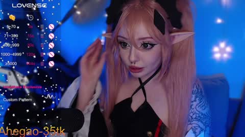 Snapshot of lina_diva chatting on 01.23.25 Hey im Lina Ur cosplay waifu online show from 01.23.25