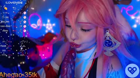 Snapshot of lina_diva chatting on 02.08.25 Hey im Lina Ur cosplay waifu online show from 02.08.25