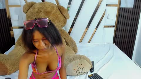Snapshot of litte_ebony chatting on 12.27.24 Ashley online show from 12.27.24
