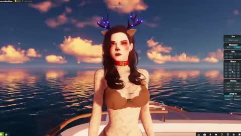 Snapshot of little_doll25 chatting on 12.27.24 Succubus Blue online show from 12.27.24