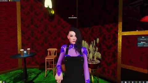 Snapshot of little_doll25 chatting on 01.19.25 Succubus Blue online show from 01.19.25