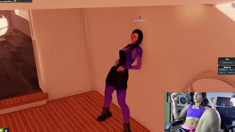 Snapshot of little_doll25 chatting on 01.19.25 Succubus Blue online show from 01.19.25