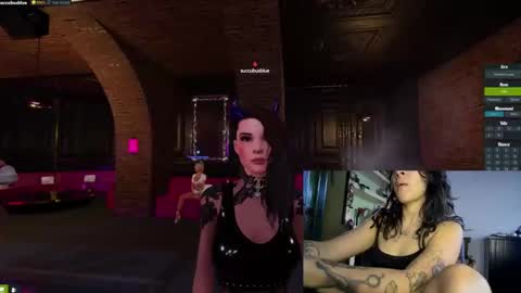 Snapshot of little_doll25 chatting on 01.26.25 Succubus Blue online show from 01.26.25