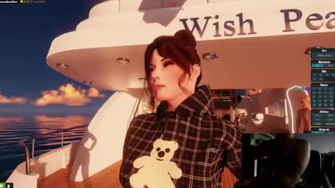 Snapshot of little_doll25 chatting on 01.27.25 Succubus Blue online show from 01.27.25