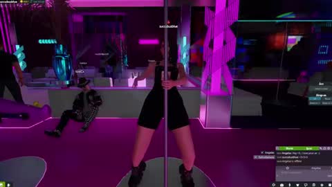 Snapshot of little_doll25 chatting on 01.28.25 Succubus Blue online show from 01.28.25