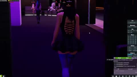 Snapshot of little_doll25 chatting on 02.04.25 Succubus Blue online show from 02.04.25