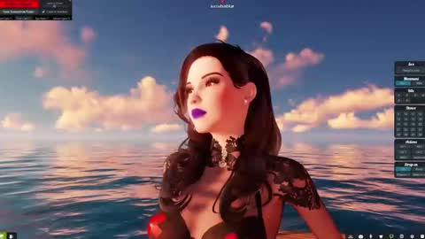 Snapshot of little_doll25 chatting on 02.11.25 Succubus Blue online show from 02.11.25