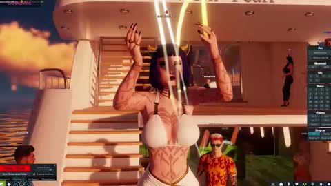 Snapshot of little_doll25 chatting on 10.14.25 Succubus Blue online show from 10.14.25